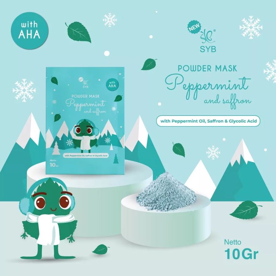 MASKER SYB POWDER MINT