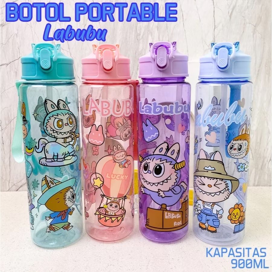 Botol minum labubu/kuromi