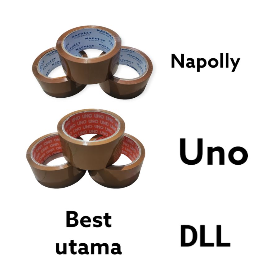 *Lakban coklat 10k ii