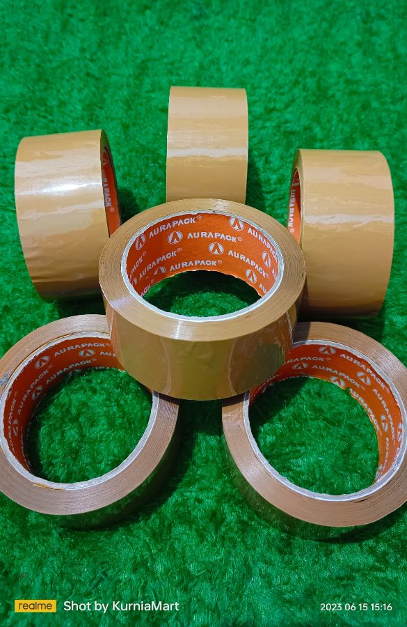 *Lakban coklat 15k 