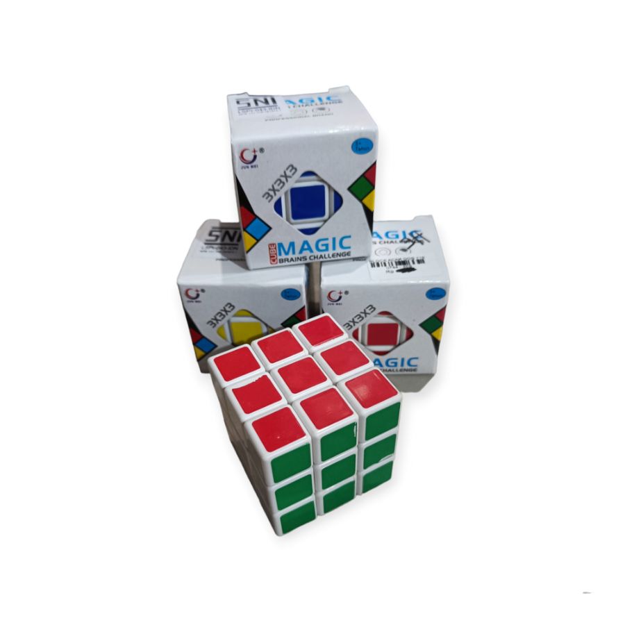 Rubik macaron kemasan dos