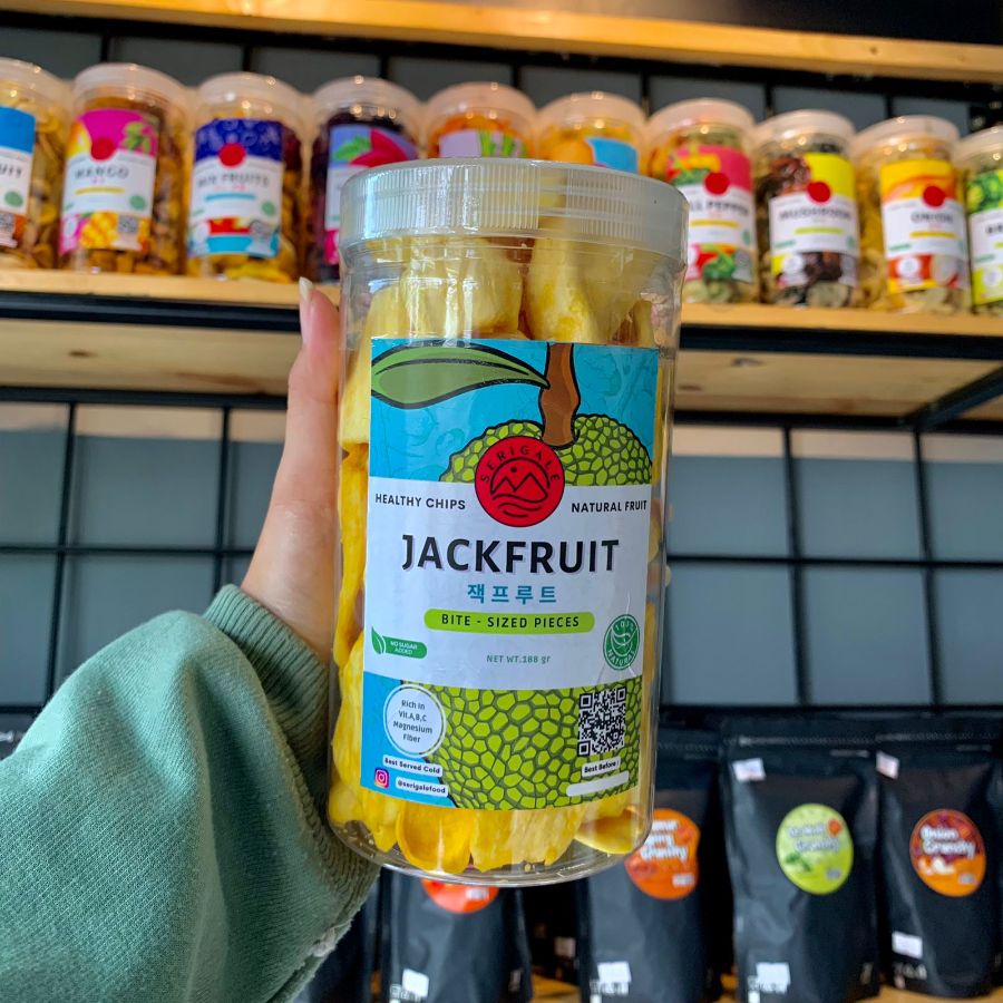 Keripik Nangka Kemasan Toples 1000 ml