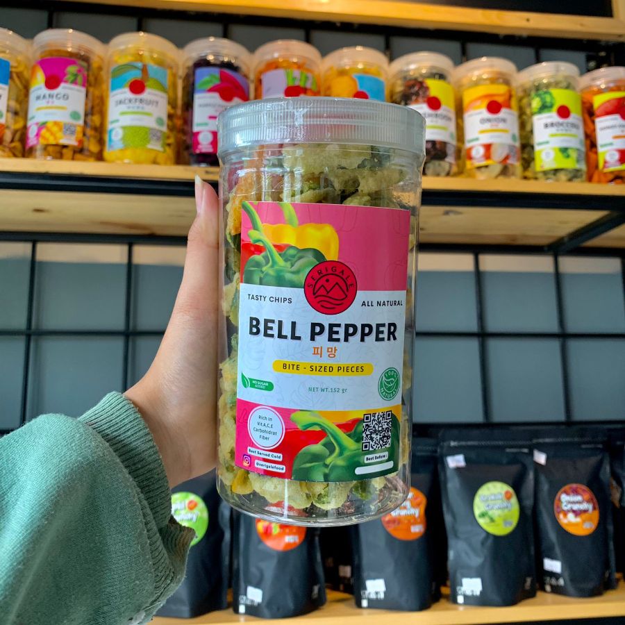 Keripik Paprika Kemasan Toples 1000 ml