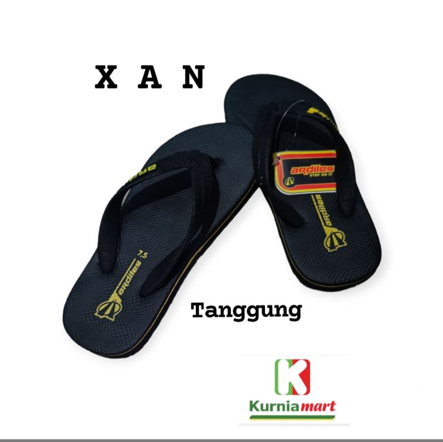 Sendal Ardiles hitam tanggung