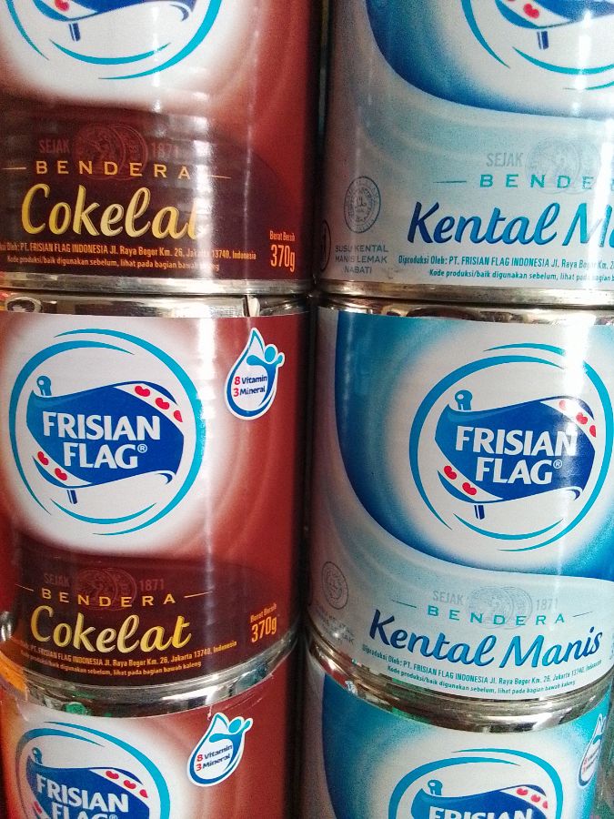 Susu Kaleng Bendera 370g