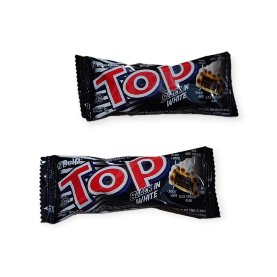 TOP BLACK IN WHITE