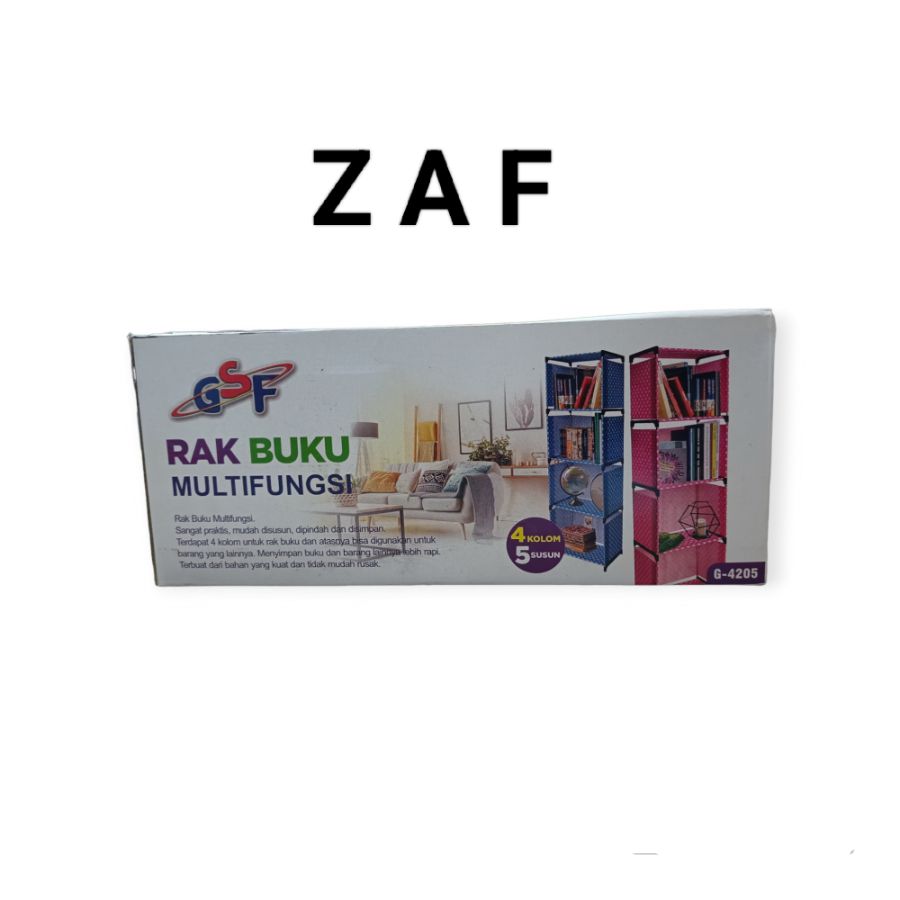 RAK BUKU 4 SUSUN GSF