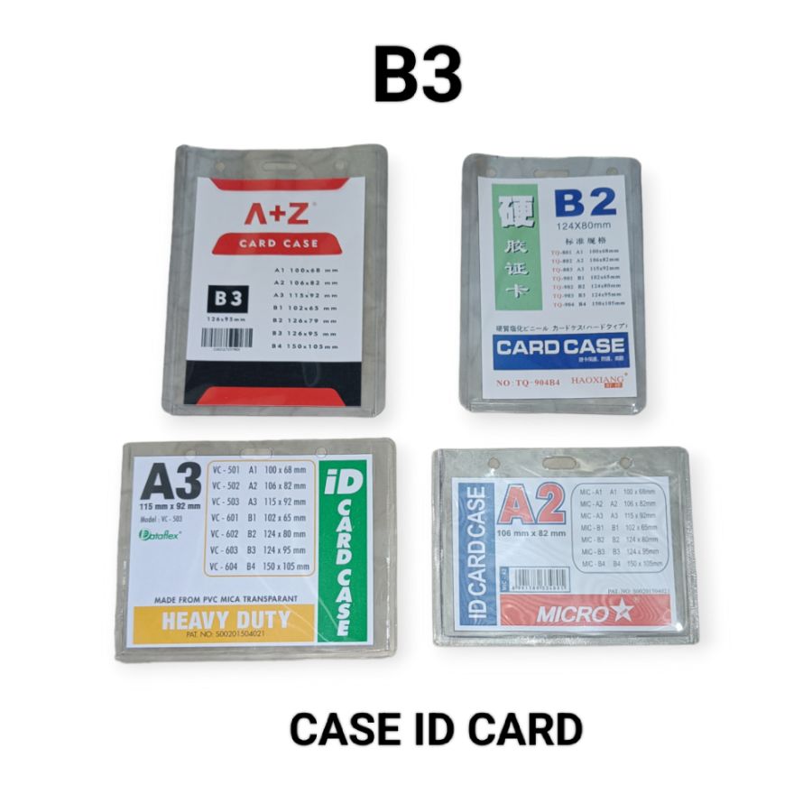 Case ID Card all size