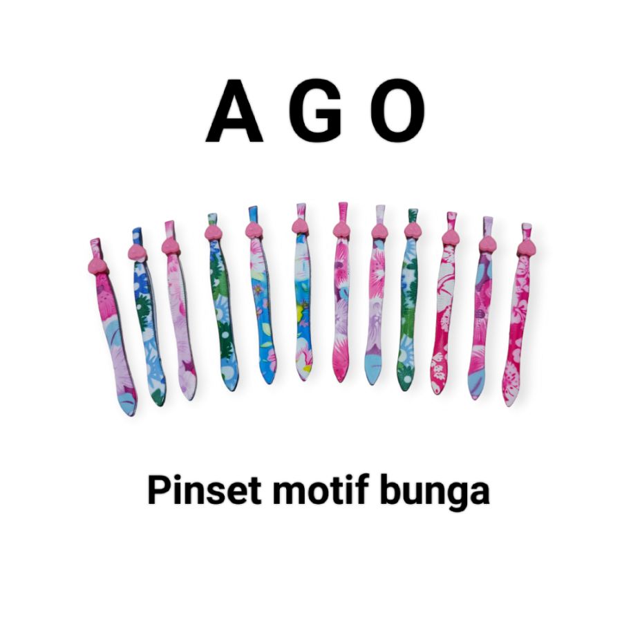 PINSET MOTIF BUNGA
