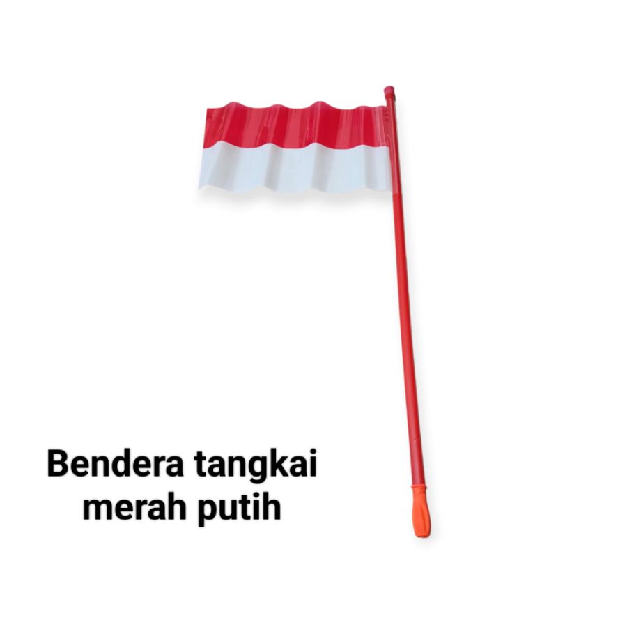 BENDERA TANGKAI MRH PUTIH