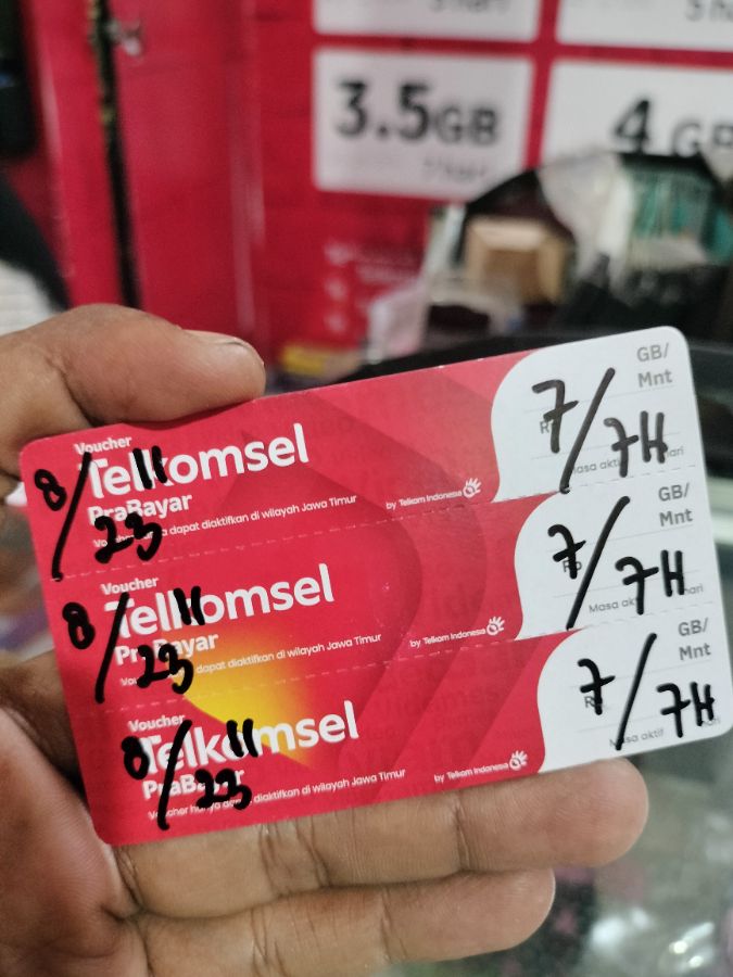 VOCER TSEL 7GB 7hari