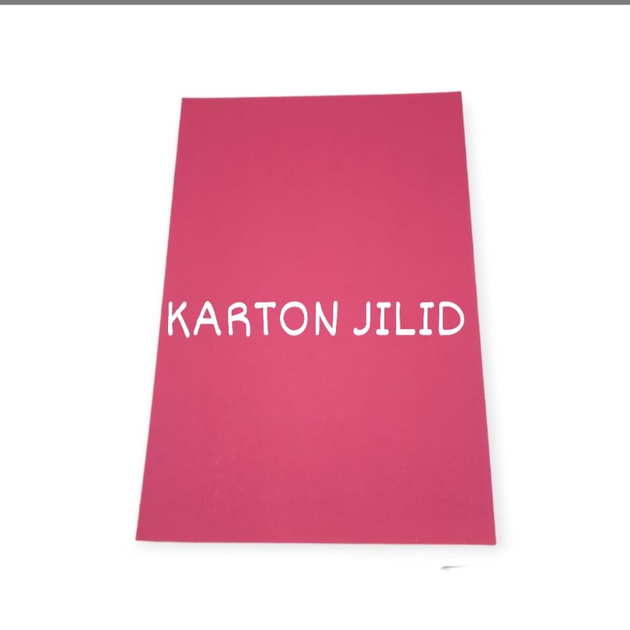 KARTON JILID MERAH
