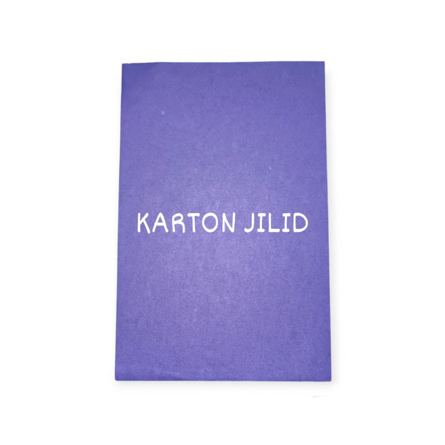 KARTON JILID UNGU TUA