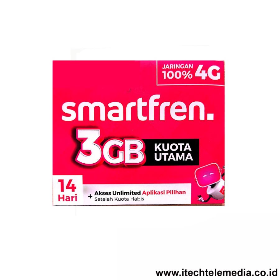 PERDANA SMARTFREN 3GB 14 HARI
