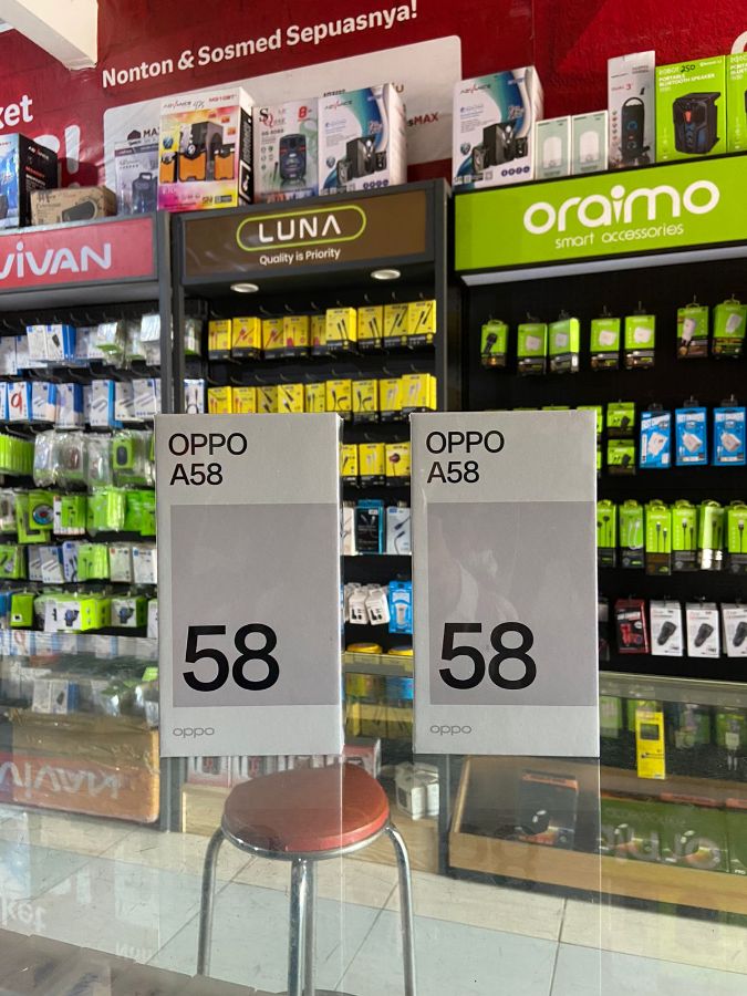 HP OPPO A58 8/128