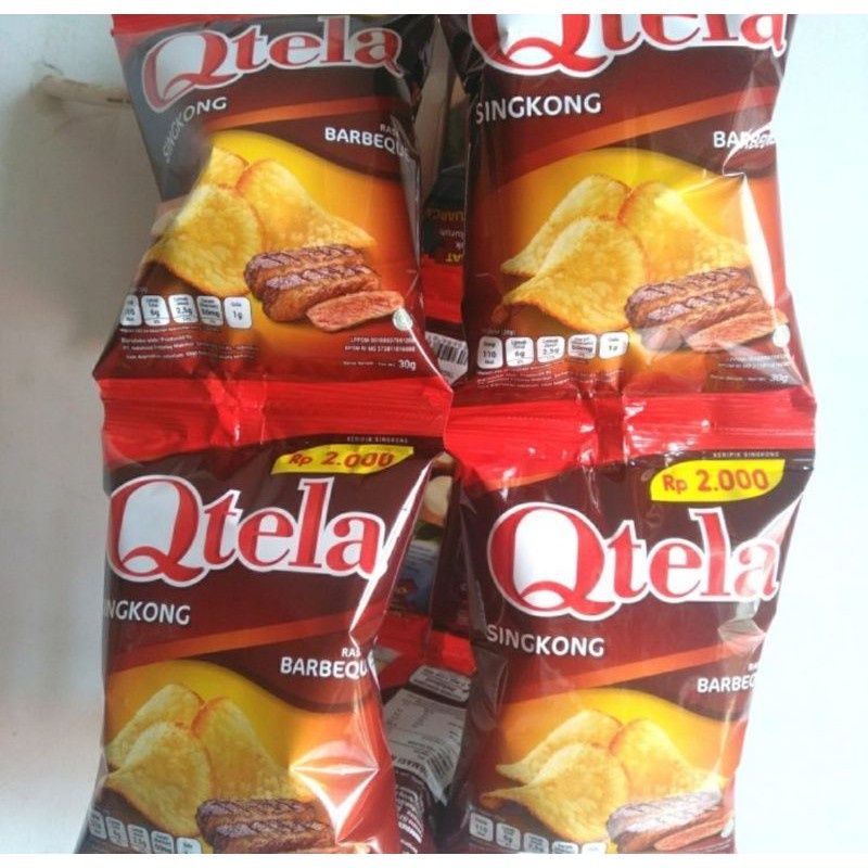 QTELA SINGKONG BBQ 23g