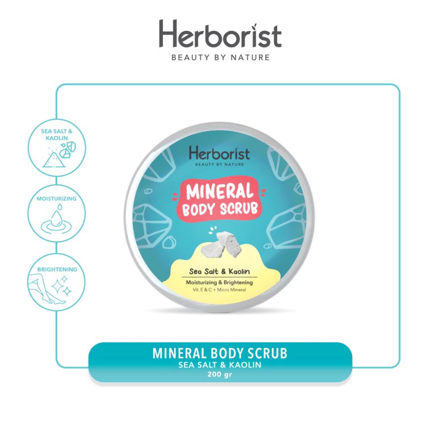 Herborist body scrub biru