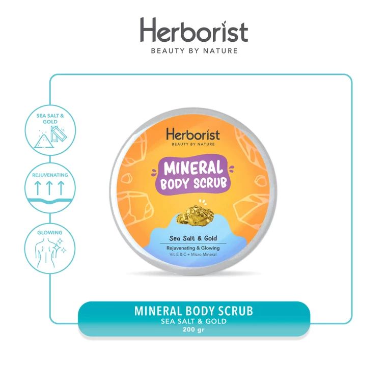 Herborist body scrub kuning