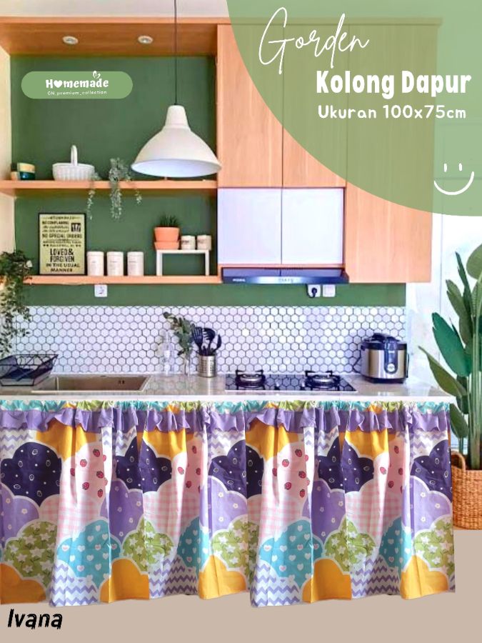 Gorden Kolong Dapur - IVANA