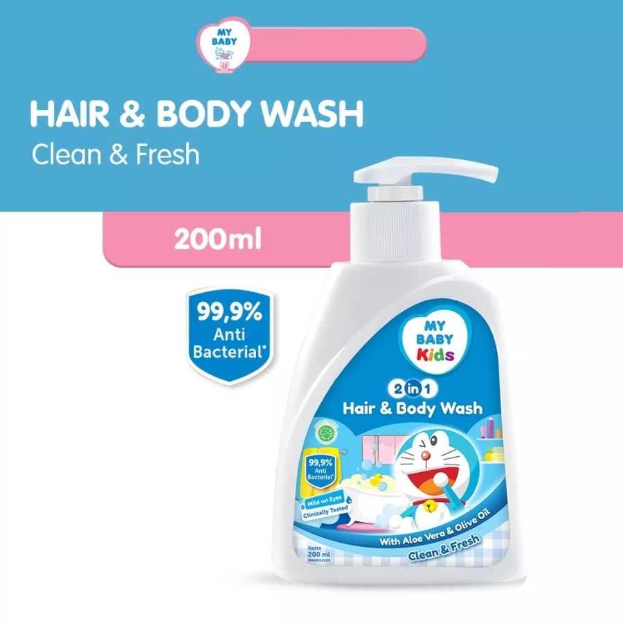 MY BABY hair&body wash 200