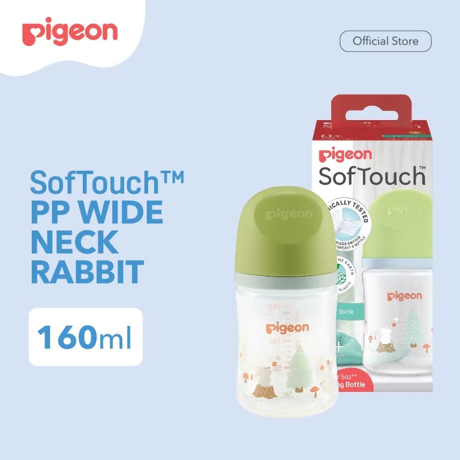 Botol Pigeon Soft Touch 160ml BOX all Motif