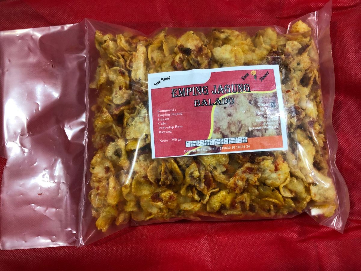 EMPING JAGUNG BALADO SUNFLOWER