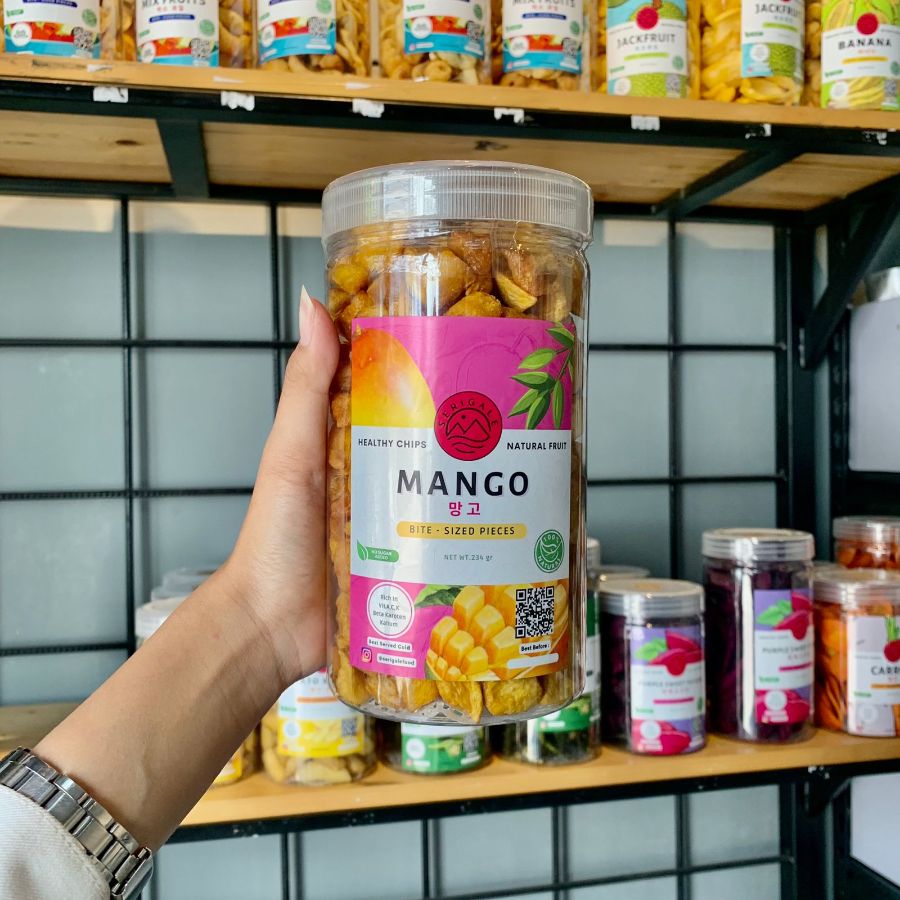 Rambak Mangga Kemasan Toples 1000 Ml