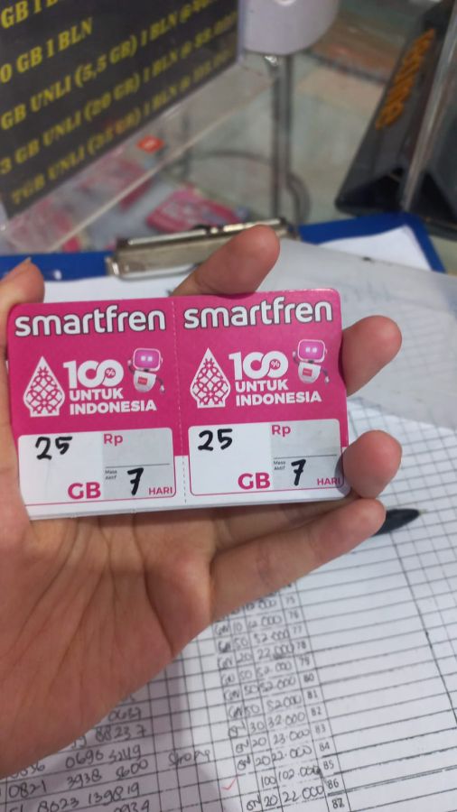 VOCER SMART 25GB FULL 24JAM 7HARI
