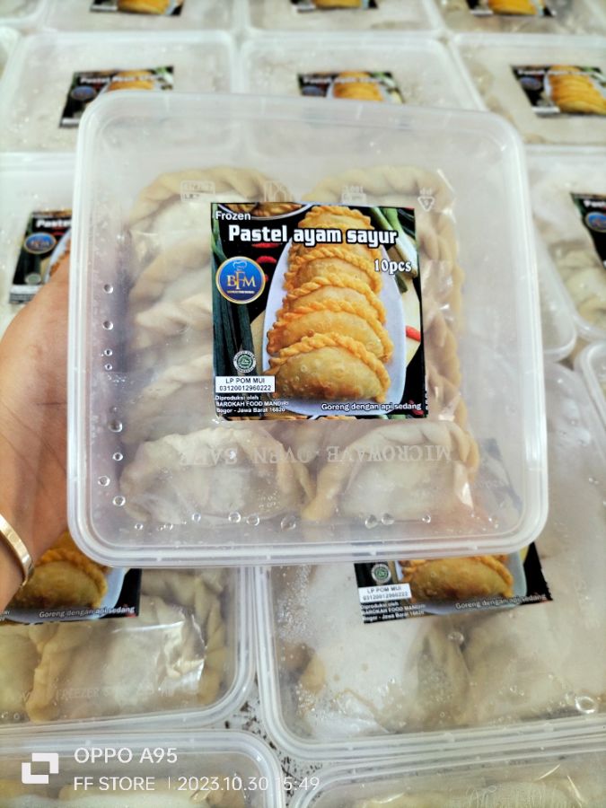 Pastel ayam sayur 