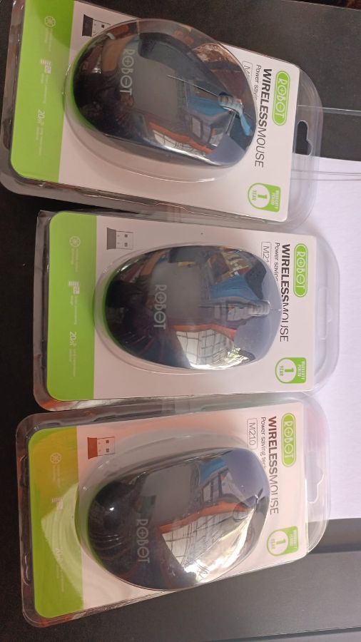 Mouse Wireless M210 & M210S Hitam 