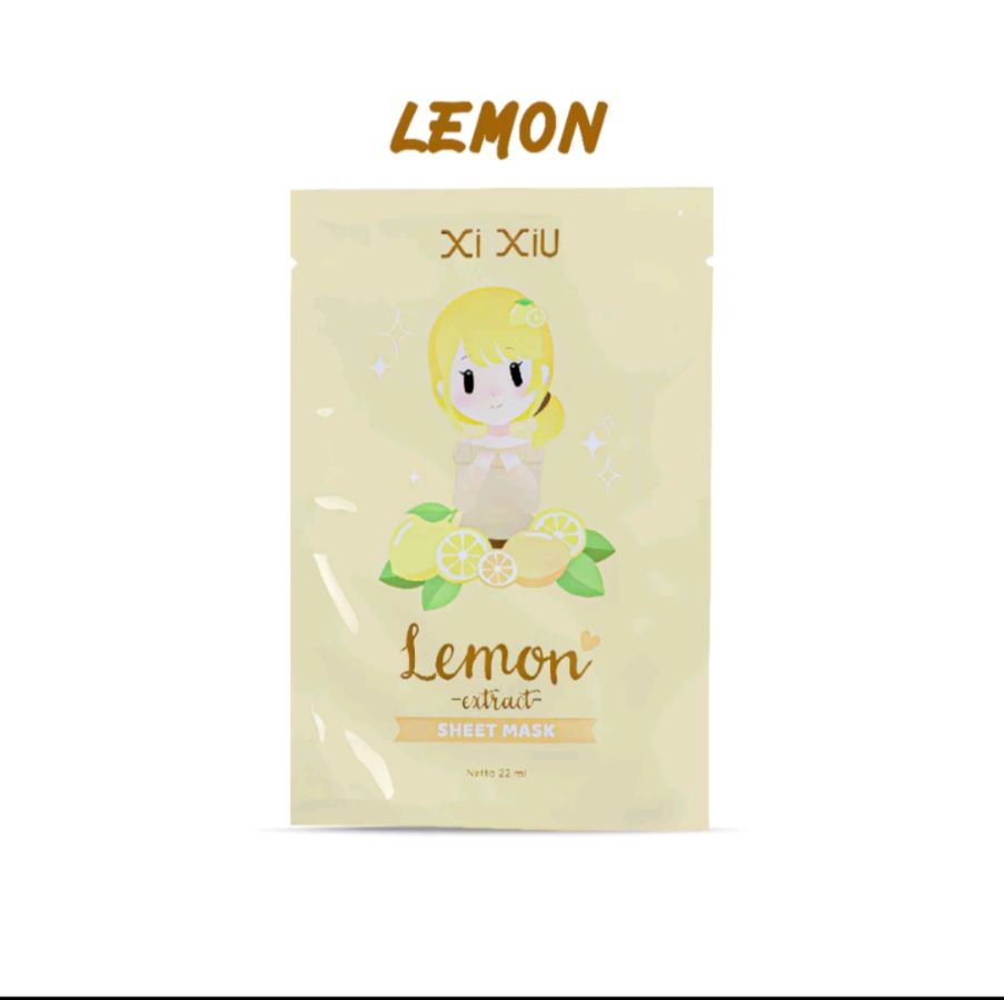 Xi Xiu SHEET mask LEMON