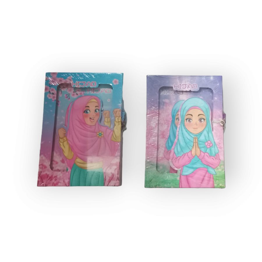 BUKU DIARY HIJAB+KUNCI