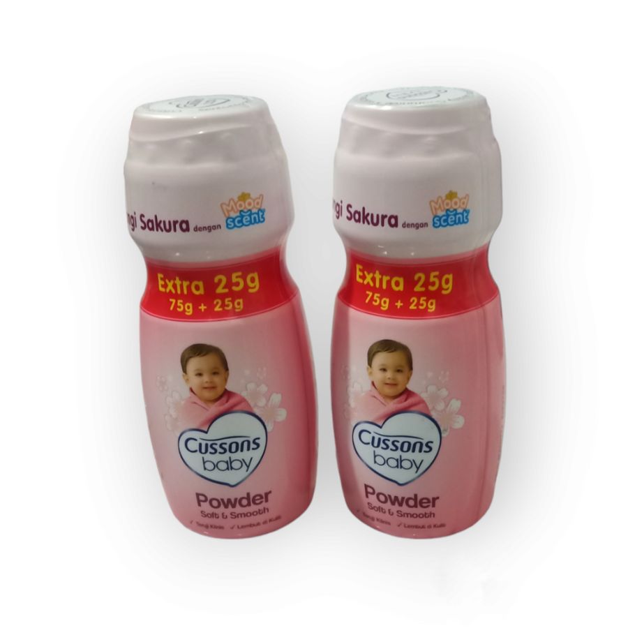 Bedak cussons 75+25g pink