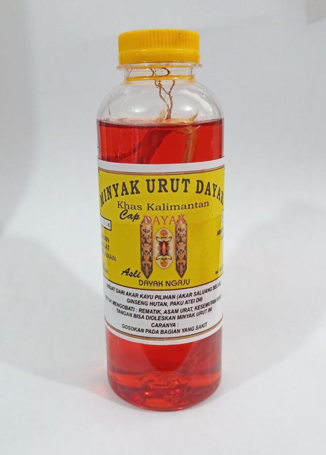 MINYAK URUT DAYAK BOTOL PLASTIK