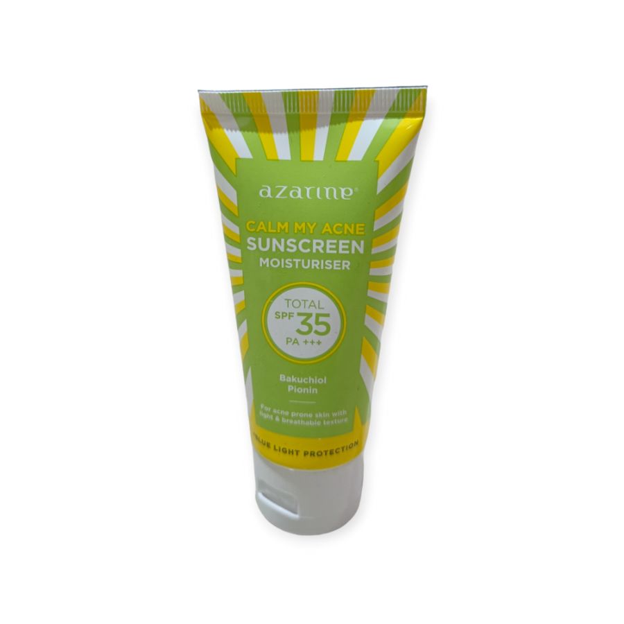 Azarine sunscreen calm my acne spf35 