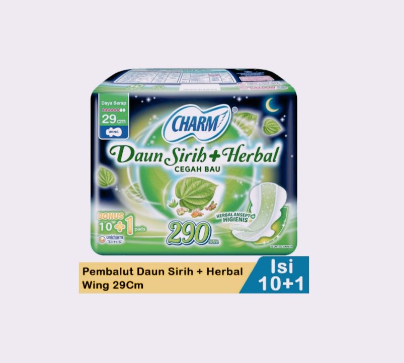 Charm daun sirih 29/10pad