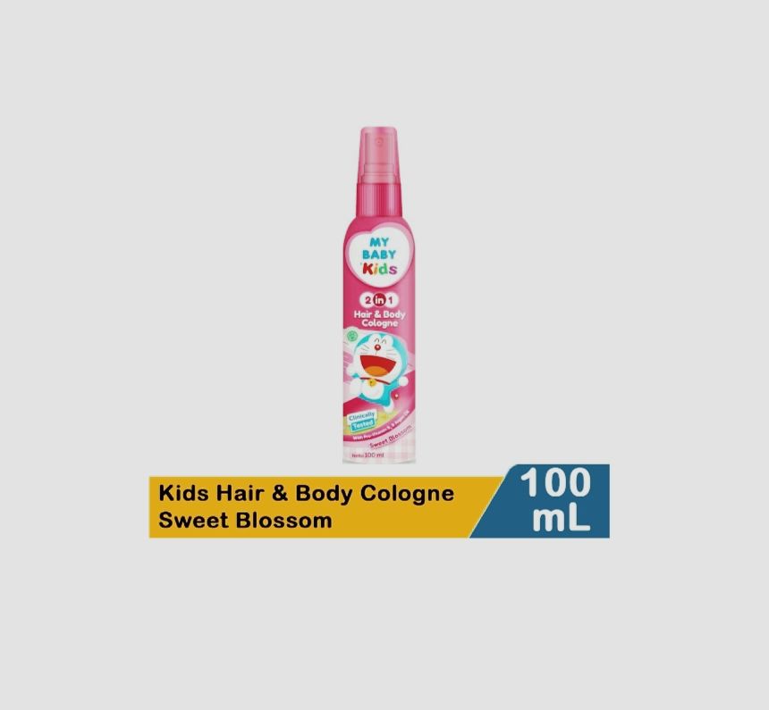 My baby hair&body cologne