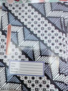 Sampul Buku Batik kwarto 20