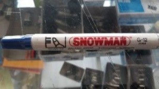 Spidol Permanen Biru Snowman 