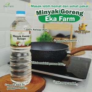 Minyak Goreng Kelapa Eka Farm 500ml