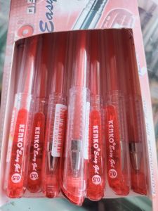 Pulpen Kenko Cair Merah 