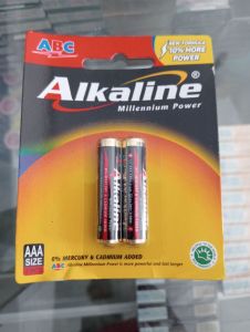 BATERAI ABC ALKALINE AAA