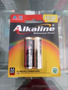 BATERAI ABC ALKALINE AA