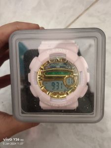 Linary K-Sport Jam Tangan Cewek Pink Gold
