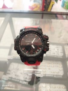 Casio Sport Jam Tangan Cowok Red Black
