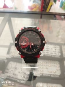 Army Sport Jam Tangan Cowok Red Black
