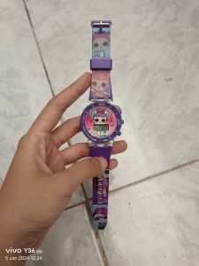 LOL Led Jam Tangan Anak Purple