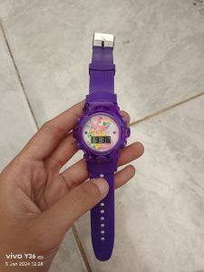 Little Pony Led Jam Tangan Anak Purple