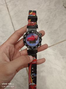 McQueen Jam Tangan Anak Black