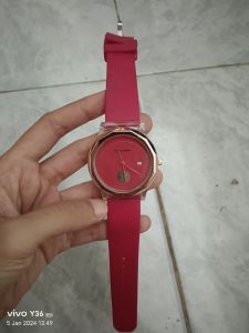 Hush Puppies Jam Tangan Cewek Red